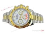 Rolex Daytona Replica Watch:  2-Tone White Dial / Swiss Movement